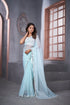 Exquisite Saree with Khatli Work Border
