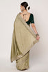 Embroidery Swarovski Vichitra Silk Sea Green Saree