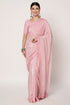 Pink Currency Silk Saree with Embroidery, Jarkan & Siroski Work