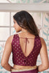 Maroon Banarasi Silk Blouse
