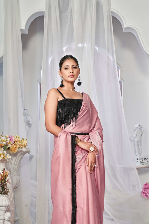 Pearl Tiered Fringe designer blouse