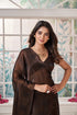 Metallic Brown Designer Blouse