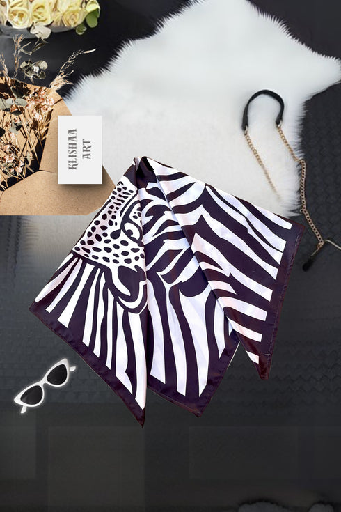 Klishaaart Solid Silk Women Fancy Scarf, Scarf, Stole