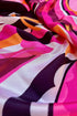 Klishaaart Made silk multi colour digital scarf