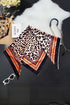 Klishaa art lepord printed scarf