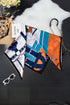 Multi color digital printed scarf