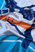 Multi color digital printed scarf