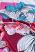 Pink Floral printed scarf