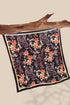 Klishaa art black printed scraf