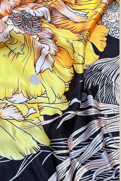 Klishaa Art Floral Printed Scarf