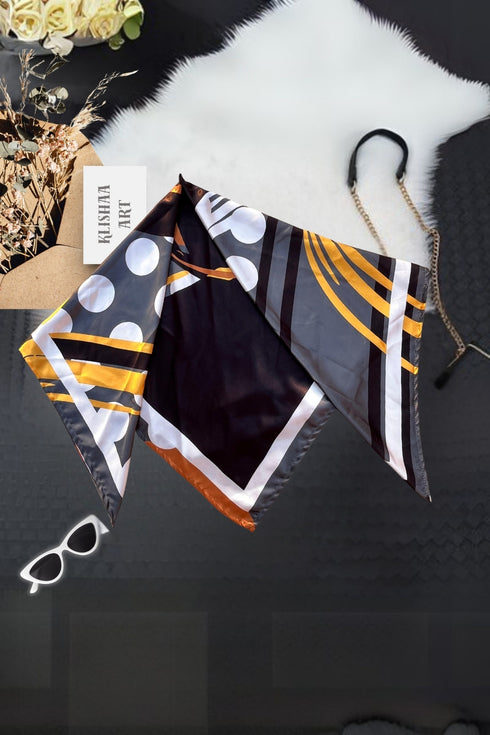 Multi Color Printed Scarf