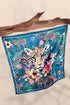 Klishaaart Printed Silk Women Fancy Scarf