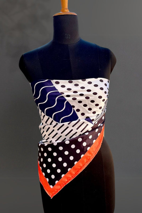 Klishaaart Solid Silk Women Fancy Scarf, Scarf, Stole