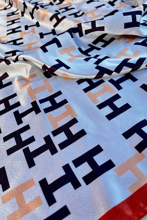 Klishaaart Printed Silk Women Fancy Scarf