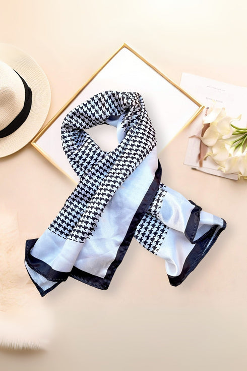 Women Fashion Satin Scarf for women Breathable Digital Printed Scarves Wraps Headscarf